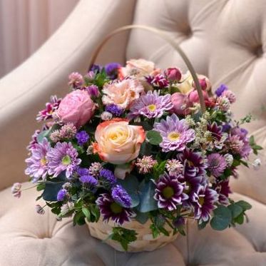 Букет Корзина с цветами